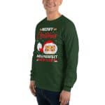 Men's Merry Christmas Cat Long Sleeve Shirt - Image 18