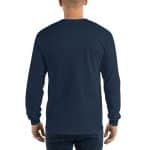 Men's Merry Christmas Cat Long Sleeve Shirt - Image 9