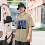 Unisex Oversized Faded Trump Rally T-Shirt - Trendy & Nostalgic