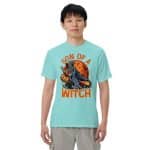 Son Of A Witch Halloween Unisex Heavyweight Tee - Image 72