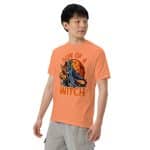 Son Of A Witch Halloween Unisex Heavyweight Tee - Image 70