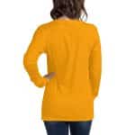 Cat Lady Christmas Tee | Women's Long Sleeve Cotton Shirt - Image 48