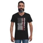 I'm Voting For The Outlaw Unisex V-Neck T-Shirt