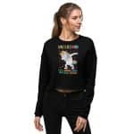 Women’s Unicorn Crop Sweatshirt - Trendy & Comfortable