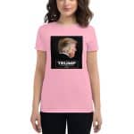 Women's Trump Never Surrender Short Sleeve T-Shirt