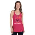 Women’s Butterfly Racerback Tank - Soft & Lightweight - Image 21