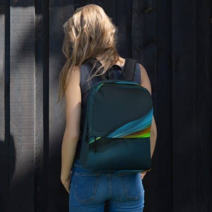 Abstract Colorful Backpack