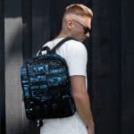 Abstract Technological Backpack