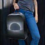 Abstract Black and White Backpack - Image 5
