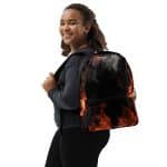 Abstract Artistic Backpack - Image 2