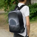 Abstract Black and White Backpack - Image 7
