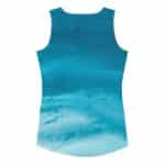White Ice Sublimation Printed, Stretchy & Comfy Tank Top - Image 13