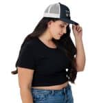 Team USA Embroidered Mesh Back Trucker Cap - Image 7
