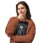Women's Cute Astronaut Long Sleeve Shirt | Premium Cotton | Relaxed Fit - Image 7