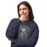 Women's Cute Astronaut Long Sleeve Shirt | Premium Cotton | Relaxed Fit - Image 5