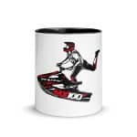 Graphic Printed Mug with Color Inside - Image 3