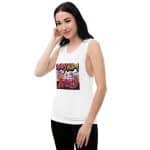 Women's Graphic Muscle Tank - Relaxed Fit, Flowy Summer Top - Image 17
