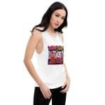 Women's Graphic Muscle Tank - Relaxed Fit, Flowy Summer Top - Image 18