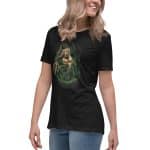 Women's Aquaman Graphic Tee | Relaxed Fit Cotton T-Shirt - Image 8