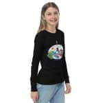 Youth Kids California City Long Sleeve Tee Shirt - Image 5