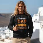 Proud Dad of an Official Teenager Men's Sweatshirt - Image 2