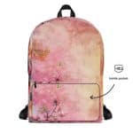 Floral Spring Backpack - Waterproof, Laptop-Friendly, Daily Use - Image 8