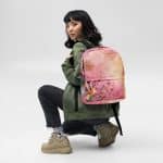 Floral Spring Backpack - Waterproof, Laptop-Friendly, Daily Use - Image 2