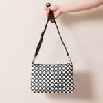 Trendy Faux Leather Crossbody Bag with Removable Straps - Image 6