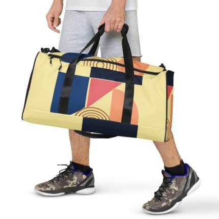 Abstract Printed Duffle bag