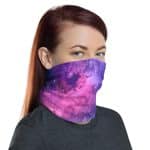 Colorful Galaxy Neck Gaiter - Face Mask, Headband, Bandana - Image 3