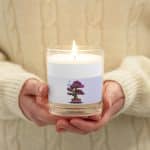 Bonsai Lover Soy Wax Candle in Glass Jar
