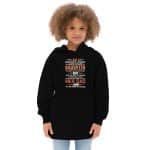 Cotton Heritage Kids Fleece Hoodie - I Am A Daughter - Image 2