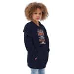 Cotton Heritage Kids Fleece Hoodie - I Am A Daughter - Image 4