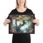 Fantasy Forest Framed Photo Poster - High Quality Paper, Glossy Finish - Image 6