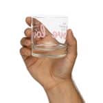 Do What You Love Printed Rocks Glass - 10.5 oz - Image 2