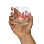Do What You Love Printed Rocks Glass - 10.5 oz - Image 4