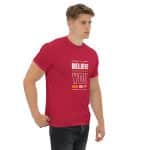 Trendy Believe You Can Tee - Unisex Cotton Classic - Image 42