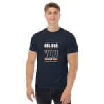 Trendy Believe You Can Tee - Unisex Cotton Classic - Image 13