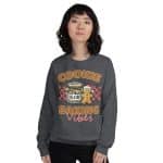 Gildan Women's Sweatshirt - Cookie Baking - Image 9