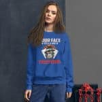 Women's Graphic Sweatshirt - "Your Face Tells Me Everything" Casual Top - Image 7
