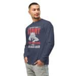 Men's Wolf Lover Graphic Tee - Garmento-Dyed | Your Time Is Now - Image 3