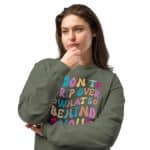 AS Colour Women's Premium heavyweight long sleeve shirt - Image 9