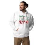 Christmas Time is Better with Wine Unisex Hoodie - Image 4