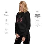 Unisex Fitness Lifestyle Premium Sweatshirt for Active Living - Image 2