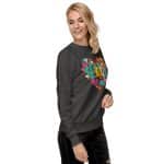 Cotton Heritage Women's Premium Sweatshirt - "Love" - Image 17