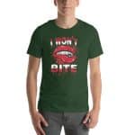 I won't Bite Funny Unisex T-Shirt - Image 23