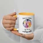 Mug with Color Inside - Believe in Yourself - Image 16