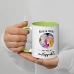 Mug with Color Inside - Believe in Yourself - Image 18