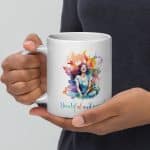 White glossy mug - Love Yourself - Image 6