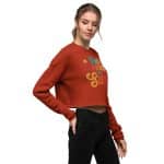 Bella + Canvas Women's Crop Sweatshirt - Here Comes The Sun - Image 19